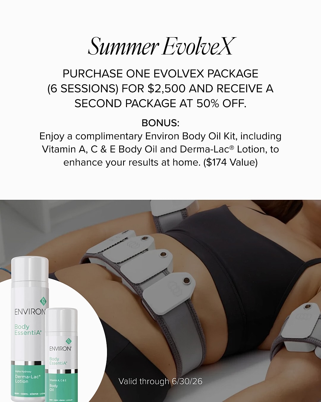 EvolveX summer promotion details and bonus offer